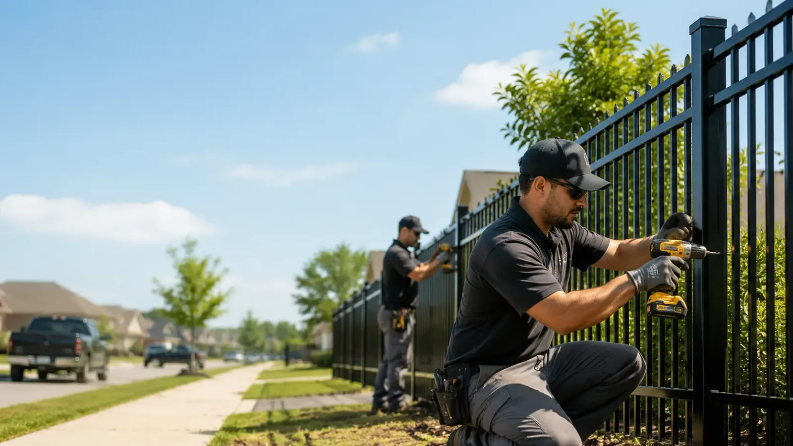 Metal Fence Installation in Hahnville, LA